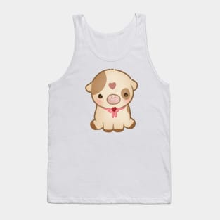 Heart Cow 2 Tank Top